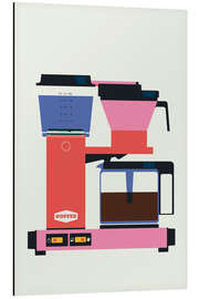 Magnettafel Pastel Coffe Maker