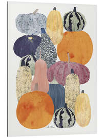 Magnettafel Buntes Kürbis-Stillleben