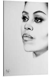 Magnettafel Michelle Obama