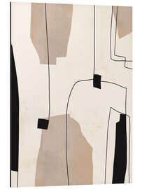 Magnettafel Abstrakte Stadtlandschaft I