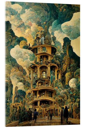 Acrylic print The Magician's Palace