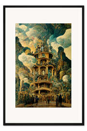 Gerahmter Kunstdruck Der Palast des Magiers