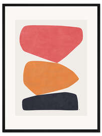 Gerahmter Kunstdruck Harmony VI