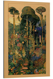 Alubild  Magische Gärten - Collage II - Mariusz Flont