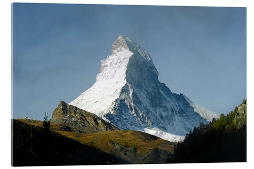 Acrylic print Matterhorn, the Symbol of Switzerland