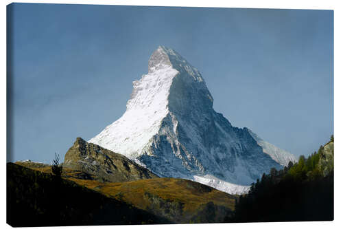 Canvas print Matterhorn, the Symbol of Switzerland