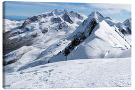 Canvas print Monte Rosa