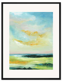 Gerahmter Kunstdruck Winterbrise