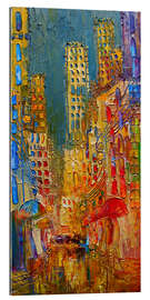 Gallery print Colorful Streets in the Evening