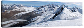 Canvas print Monte Rosa Massif