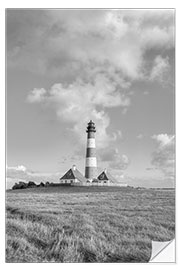 Naklejka na ścianę Lighthouse Westerheversand