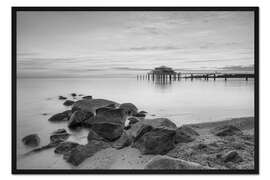 Gerahmter Kunstdruck Timmendorfer Strand, Deutschland