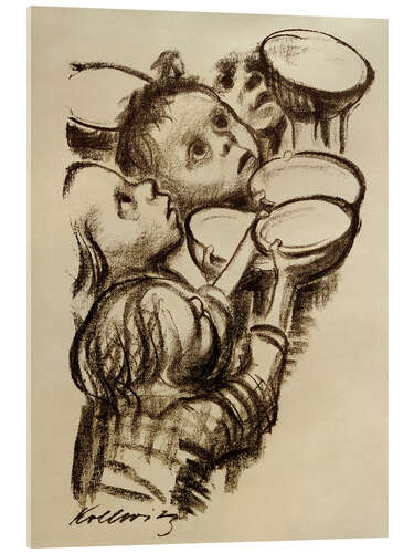 Akryylilasitaulu Germany's children are starving, 1923