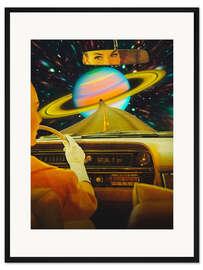 Gerahmter Kunstdruck Saturn-Heimkehr