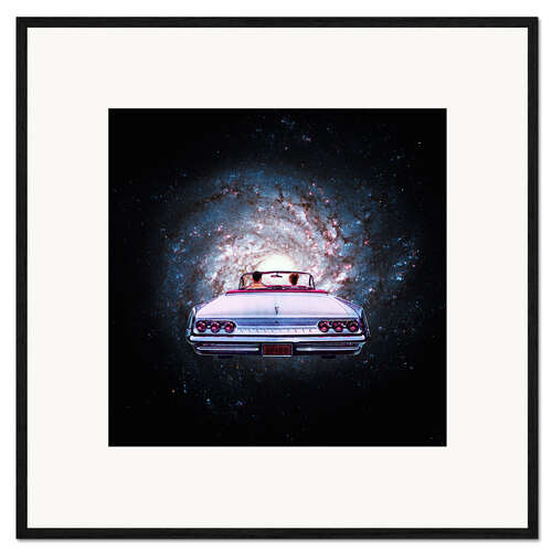 Framed art print Our Trip through the Galaxy