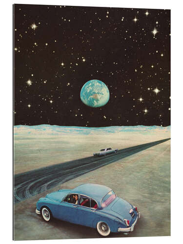 Cuadro de plexi-alu En la carretera de la luna