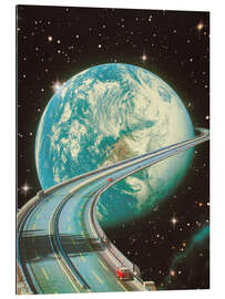 Stampa su plexi-alluminio Highway To Earth