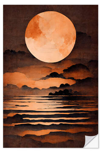 Wall sticker Full Moon