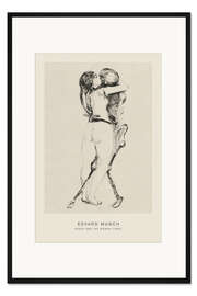 Gerahmter Kunstdruck Death and The Woman, 1895