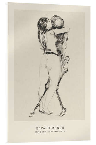 Gallery print Death and The Woman, 1895