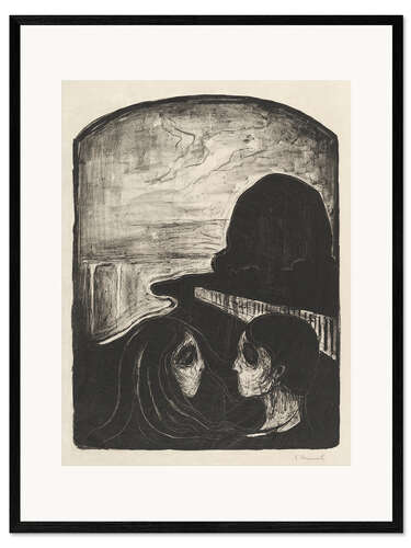 Framed art print Attraction I