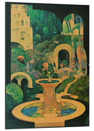 Magnettafel Der magische Brunnen