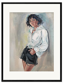 Framed art print Lizzy