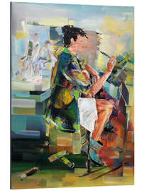 Magnettafel Die Studentin