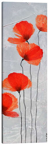 Canvas print Wild Beauty - Poppies