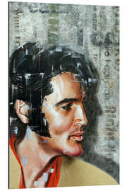 Aluminium print Elvis Presley