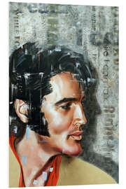 Foam board print Elvis Presley