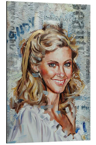 Aluminiumsbilde Olivia Newton-John