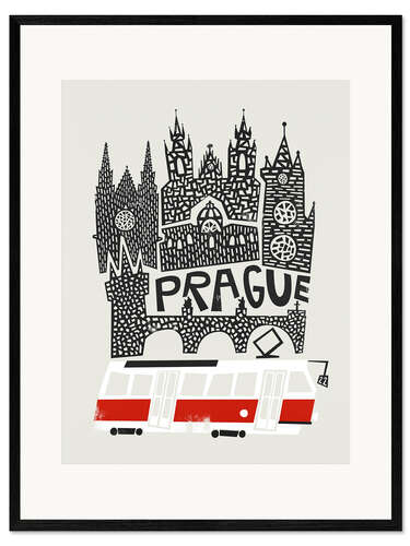 Framed art print Prague