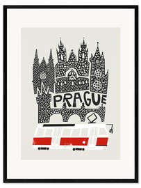 Framed art print Prague