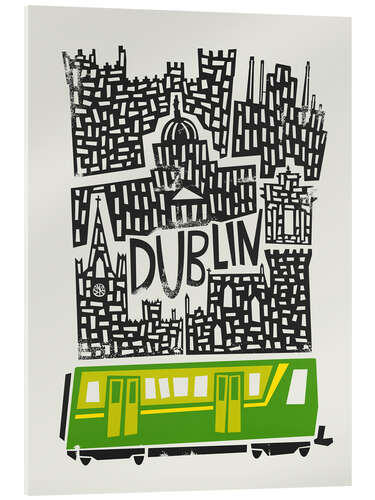 Acrylglasbild Dublin