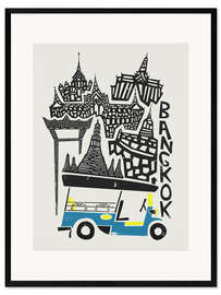 Impresión de arte enmarcada Bangkok