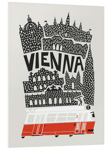 Foam board print Vienna