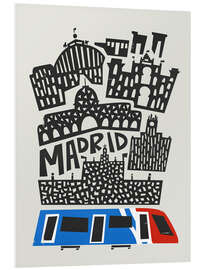 Foam board print Madrid