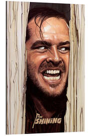 Aluminiumsbilde The Shining - Here's Johnny!