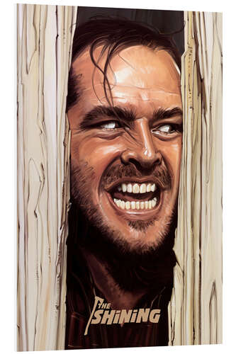 Foam board print The Shining - Here's Johnny!