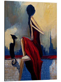 Magnettafel Mit meiner Katze