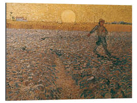 Print på aluminium The Sower, 1888