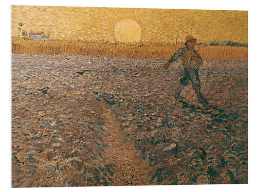 Foam board print The Sower, 1888