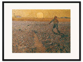 Gerahmter Kunstdruck Der Säher, 1888