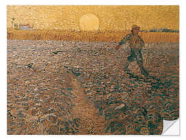 Selvklæbende plakat The Sower, 1888