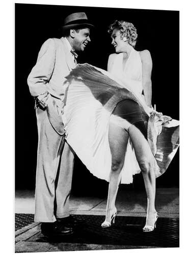 PVC print Marilyn Monroe and Tom Ewell, "The Seven Year Itch", 1955