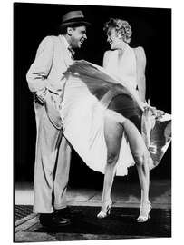 Magnettafel Marilyn Monroe und Tom Ewell, "Das Verflixte Siebte Jahr", 1955