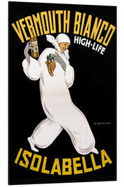 Magnettafel Werbeplakat für Vermouth Bianco (1946)