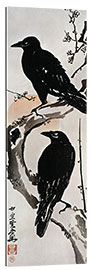 Gallery print Two Crows on a Flowering Plum in Winter, 1870