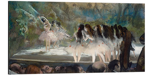 Aluminium print Ballet at Paris Opera, 1876